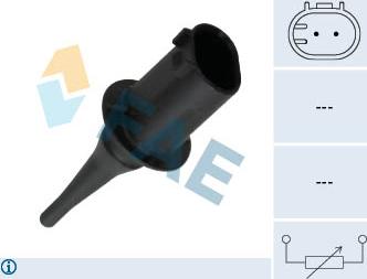 FAE 33922 - Sensor, coolant temperature www.autospares.lv