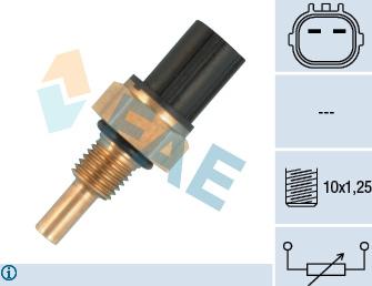 FAE 33455 - Devējs, Dzesēšanas šķidruma temperatūra www.autospares.lv