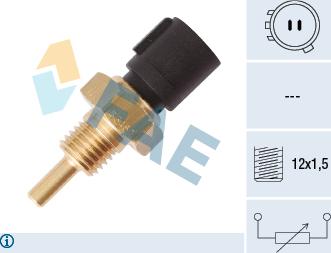 FAE 33451 - Devējs, Eļļas temperatūra autospares.lv