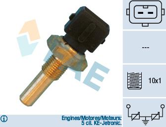 FAE 33410 - Devējs, Dzesēšanas šķidruma temperatūra autospares.lv