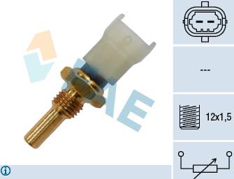 FAE 33480 - Sensor, oil temperature www.autospares.lv