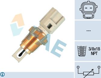 FAE 33426 - Sensor, intake air temperature www.autospares.lv