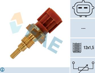 FAE 33475 - Sensor, coolant temperature www.autospares.lv