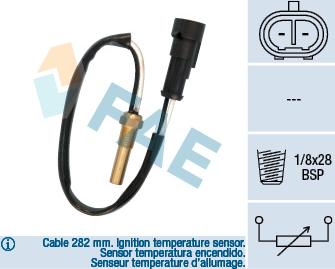 FAE 33555 - Devējs, Dzesēšanas šķidruma temperatūra www.autospares.lv