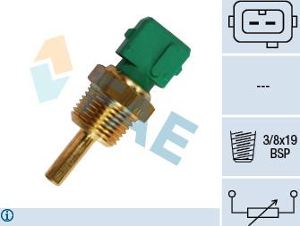 FAE 33570 - Devējs, Dzesēšanas šķidruma temperatūra www.autospares.lv