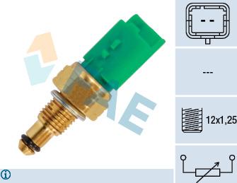 FAE 33695 - Devējs, Dzesēšanas šķidruma temperatūra www.autospares.lv