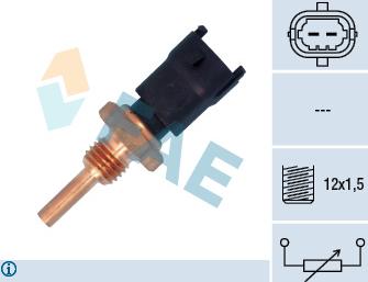 FAE 33685 - Sensor, coolant temperature www.autospares.lv