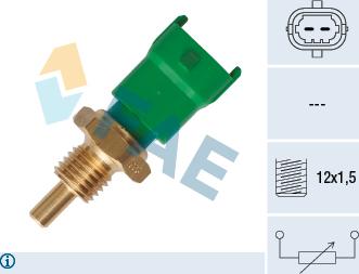 FAE 33251 - Devējs, Eļļas temperatūra autospares.lv