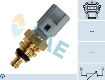 FAE 33745 - Датчик, температура охлаждающей жидкости www.autospares.lv