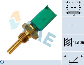 FAE 33700 - Devējs, Dzesēšanas šķidruma temperatūra www.autospares.lv