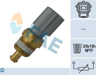 FAE 33734 - Devējs, Dzesēšanas šķidruma temperatūra www.autospares.lv