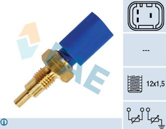 FAE 33722 - Devējs, Dzesēšanas šķidruma temperatūra www.autospares.lv