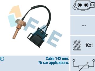 FAE 32370 - Devējs, Dzesēšanas šķidruma temperatūra www.autospares.lv