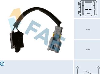 FAE 24907 - Slēdzis, Sajūga vadība (Tempomat) www.autospares.lv