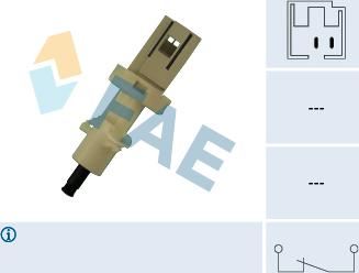 FAE 24400 - Bremžu signāla slēdzis www.autospares.lv