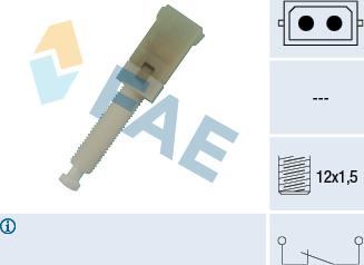 FAE 24560 - Bremžu signāla slēdzis www.autospares.lv