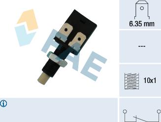 FAE 24080 - Bremžu signāla slēdzis www.autospares.lv