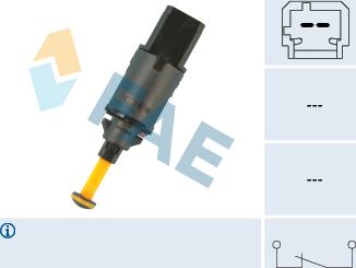 FAE 24897 - Bremžu signāla slēdzis www.autospares.lv