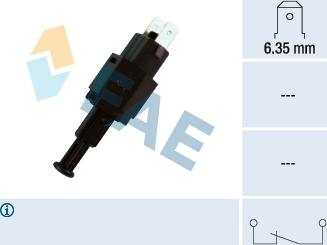 FAE 24310 - Bremžu signāla slēdzis autospares.lv