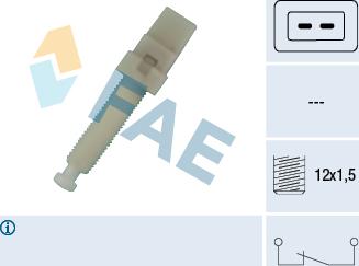 FAE 24320 - Bremžu signāla slēdzis autospares.lv