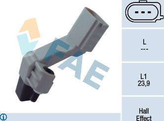 FAE 79174 - Sensor, crankshaft pulse www.autospares.lv