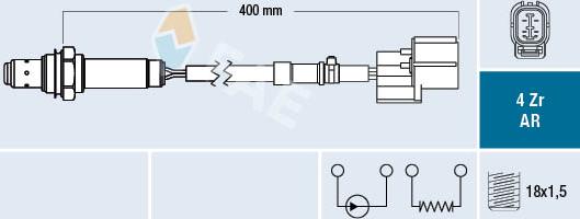 FAE 75647 - Lambda zonde www.autospares.lv