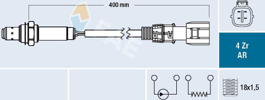 FAE 75639 - Lambda zonde www.autospares.lv