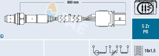 FAE 75040 - Lambda zonde www.autospares.lv