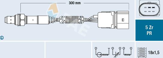 FAE 75048 - Lambda zonde www.autospares.lv