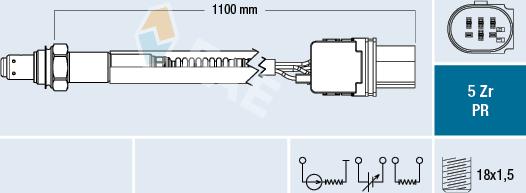 FAE 75154 - Lambda zonde www.autospares.lv