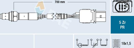 FAE 75158 - Lambda zonde www.autospares.lv