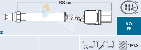 FAE 75114 - Lambda zonde www.autospares.lv