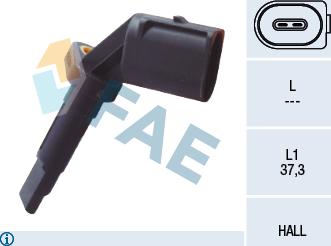 FAE 78090 - Sensor, wheel speed www.autospares.lv