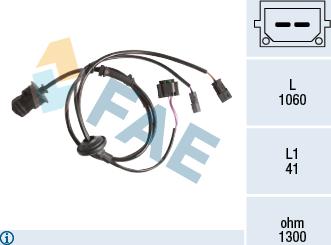 FAE 78209 - Devējs, Riteņu griešanās ātrums autospares.lv