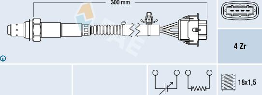 FAE 77592 - Lambda zonde www.autospares.lv