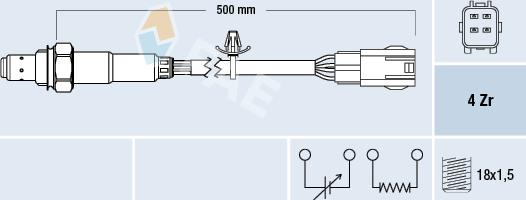 FAE 77699 - Lambda zonde www.autospares.lv