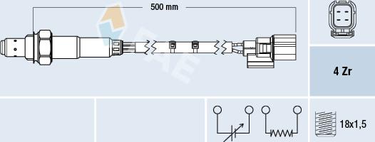 FAE 77659 - Lambda zonde www.autospares.lv