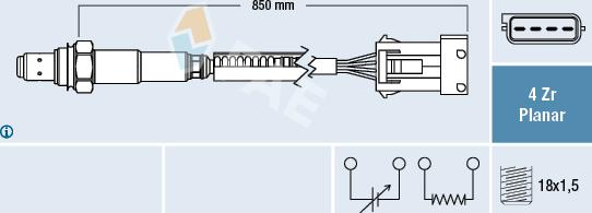 FAE 77623 - Lambda zonde www.autospares.lv