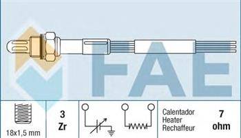 FAE 77006 - Lambda zonde autospares.lv