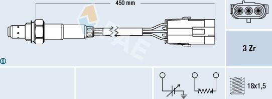 FAE 77114 - Lambda zonde www.autospares.lv