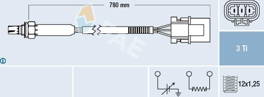 FAE 77181 - Lambda zonde www.autospares.lv