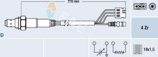 FAE 77379 - Lambda zonde www.autospares.lv