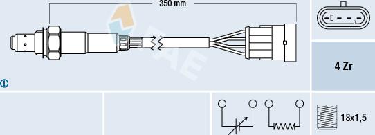 FAE 77217 - Lambda zonde www.autospares.lv