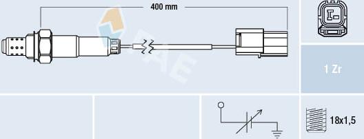 FAE 77766 - Lambda zonde www.autospares.lv