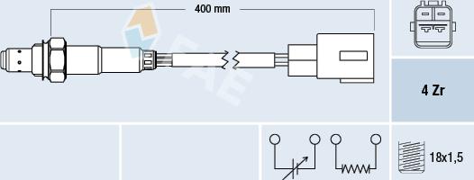 FAE 77768 - Lambda zonde www.autospares.lv