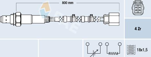 FAE 77708 - Lambda zonde www.autospares.lv