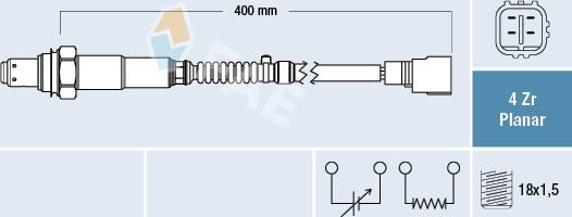 FAE 77781 - Lambda zonde www.autospares.lv