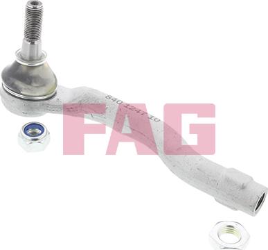 FAG 840 1247 10 - Наконечник рулевой тяги, шарнир www.autospares.lv