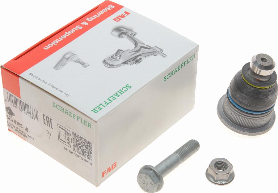 FAG 825 0168 10 - Ball Joint www.autospares.lv