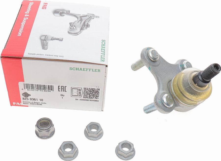 FAG 825 0361 10 - Ball Joint www.autospares.lv